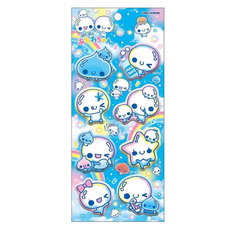 あわわちゃんグッズでシールなどおすすめを教えてください
