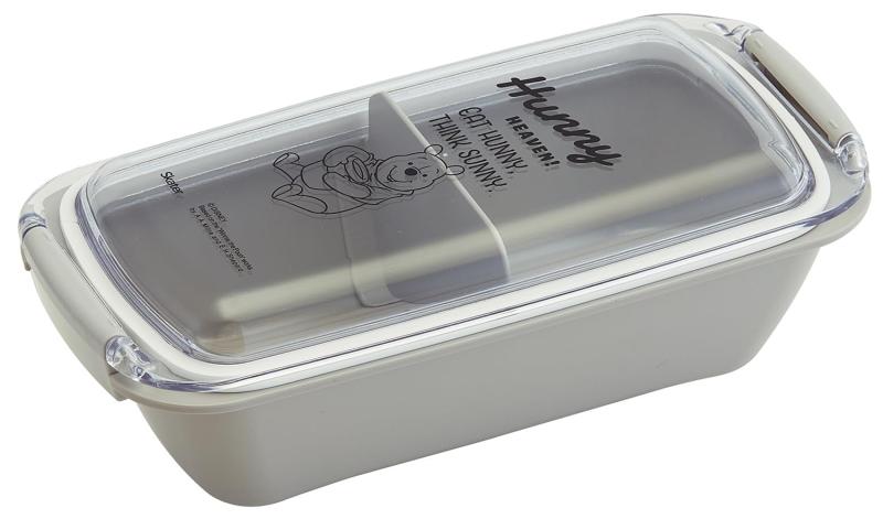 樂天商城 - スケーター(Skater) 弁当箱 バイオマス 洗いやすい ランチボックス 530ml ふんわり盛れる ドーム型フタ 食洗機対応 レンジ対応 日本製 ディズニー くまのプーさん PTLB6B-A
