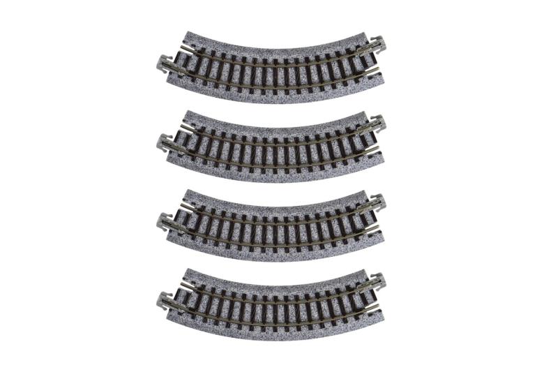 KATO Nゲージ ユニトラックコンパクト曲線線路R117-45° 4本入 20-176 鉄道模型用品