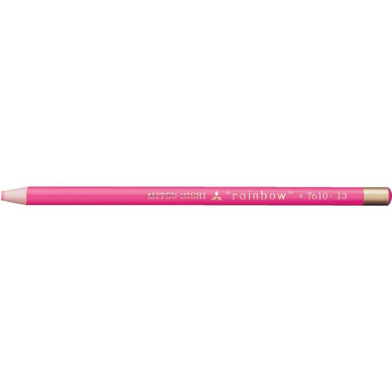 三菱鉛筆 色鉛筆 水性ダーマトグラフ No.7610 桃 1ダース K7610.13 pippi-store-10660150 ぴっぴストア 楽天市場店 パッケージ画像