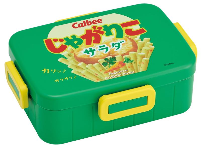 スケーター(Skater) 大人用 弁当箱 4点ロック ランチボックス 650ml 食洗機対応 日本製 お菓子シリーズ じゃがりこ サラダ YZFL7-A