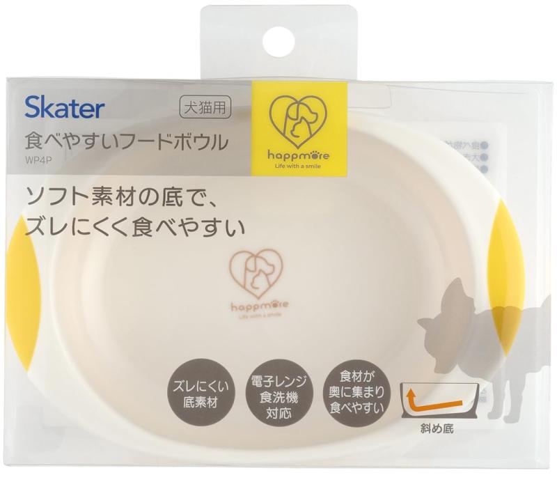 スケーター(Skater) 食べやすい フードボウル ペット用 キュートイエロー WP4P-A 2
