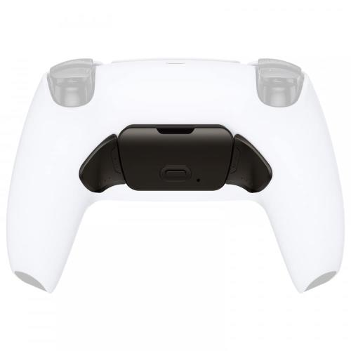 eXtremeRate ps5コントローラー全モデル対応するRISEリマップキット用金属背面ボタンキット、メタルボタンバージョンK1K2ボタンハウジング＆リマップPCBボード -RISE背面シェルとフレックスケーブルは含まれていません【ブラック】