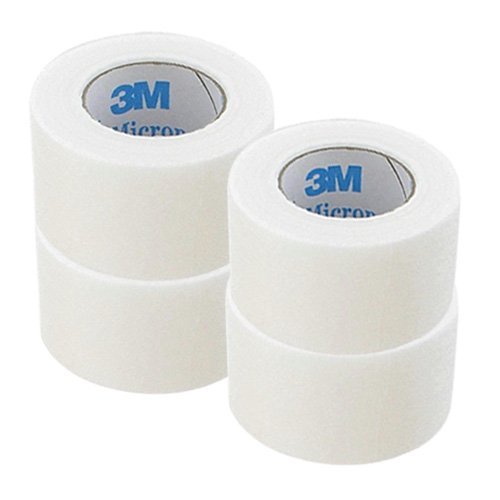 3M マイクロポアーサージカルテープ ホワイト 1530-1(全長9.1m×幅2.5cm) (4個セット)