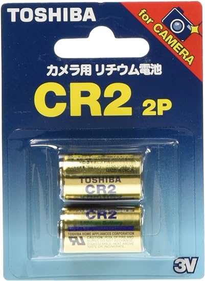 東芝 TOSHIBA CR2G 2P カメラ用パック電池