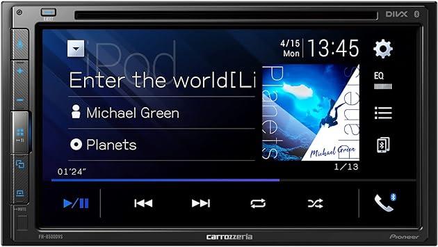 Pioneer パイオニア ディスプレイオーディオ FH-8500DVS 6.8インチ 2DIN AppleCarPlay AndroidAuto™対..