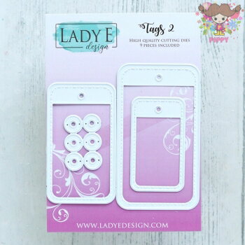 カッティングダイ 抜型☆タグ2 3サイズ☆手作り ハンドメイド 花 造花 ダイカット