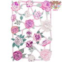 RICO DESIGN クロモス☆Roses☆バラ 薔薇 ばら 花柄デコパージュ コラージュ スクラップピクチャー ダイカット エンボス アンティーク