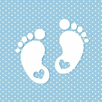 Maki Pol-Mak ڡѡʥץ ǥѡ襤­ ֤ ɥå ֥롼Little Feet - blue)1/Х