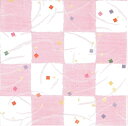 FRONTIA 素敵な ペーパーナプキン デコパージュ お子様・子供におすすめ 和風 和柄☆日本伝統柄 市松 ピンク お正月☆(10枚入り)