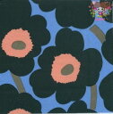 marimekko マリメッコペーパーナプキン ☆UNIKKO green blue☆(1枚/バラ売り)ウニッコ ブルー グリーン 花柄 北欧 デコパージュ カ...