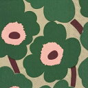 marimekko マリメッコ 可愛い ペーパーナプキン デコパージュ☆UNIKKO green rose ウニッコ グリーンローズ 花柄☆(1枚/バラ売り)