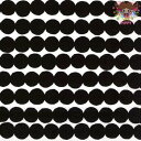 marimekko マリメッコペーパーナプキン ☆R?SYMATTO black☆(1枚/バラ売り)ドット 黒 ブラック ラッシイマット 北欧 デコパージュ カ...