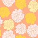 Havi ハヴィ ペーパーナプキン デコパージュ☆ムーサ オレンジ ピンク 花柄☆(Muusa oranss)(1枚/バラ売り)