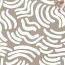 marimekko マリメッコペーパーナプキン ☆HYR?ILY LIGHT BROWN☆(20枚入り)波 模様 北欧 デコパージュ カルトナージュ 可愛い お...