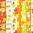 IHR 可愛いペーパーナプキン デコパージュ☆MOOMIN ムーミン谷の仲間たち オレンジ☆(MOOMINVALLEY orange)(1枚/バラ売り)
