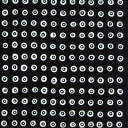 【在庫限り】marimekko マリメッコ 可愛い ペーパーナプキン デコパージュ☆KARAKOLA black☆(1枚/バラ売り)