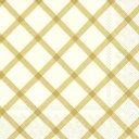 【在庫限り】marimekko マリメッコ 可愛い ペーパーナプキン デコパージュ☆QUILT gold☆(1枚/バラ売り)【無くなり次第終了】