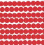 marimekko マリメッコ 可愛い ペーパーナプキン デコパージュ☆R&#196;SYMATTO Rasymatto ラシィマット red☆（1枚/バラ売り）