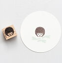 【在庫限り】Perlenfischer スタンプ☆可愛いハリネズミ 動物(IGELKOPF)☆木製 プレゼント クラフト 雑貨 保育園 幼稚園 先生【メール便発...