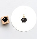 Perlenfischer スタンプ☆ブタ 動物(GLÜCKSSCHWEIN)☆木製 プレゼント クラフト 雑貨 保育園 幼稚園 先生【メール便発送可...