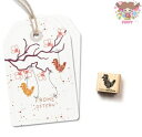 【在庫限り】cats on appletrees ミニスタンプ☆Wooden Pendant Chicken☆にわとり ニワトリ 木製 ペンダント イースター木製 プレゼント クラフト 雑貨 保育園 幼稚園 先生【メール便発送可】(3)