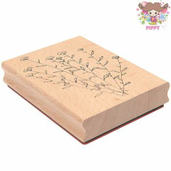 RICO DESIGN スタンプ☆ANISE☆アニス 花 植物木製 プレゼント クラフト 雑貨【メール便発送可】