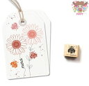 cats on appletrees ミニスタンプ☆Bug Lilo☆てんとう虫 テントウムシ レディーバグ 昆虫木製 プレゼント クラフト 雑貨 保育園 幼稚園 先生【メール便発送可】