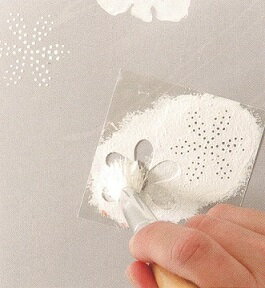 DIY・クラフト・インテリア・看板・ロゴ・丸型・窓のデコレーションにおすすめステンシルシート ステンシルプレート シールタイプ 粘着面あり☆かわいい 星 スター クリスマス☆(Stars)【メール便OK】