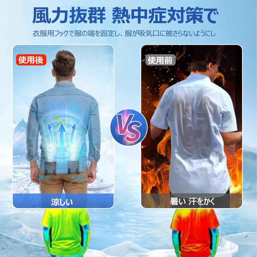 2024扇風機 腰掛け扇風機 瞬間冷却 5WAY扇風機 5000/10000mAh 5段階風量 LED画面 最新版 大風量 防水 LED ポータブル扇風機 携帯便利 風量調節 持続使用 24時間 大容量バッテリー 回転スイッチ パワフル 耐久性 低騒音 静音設計 1台多役 多機能 モバイルバッテリー 3色