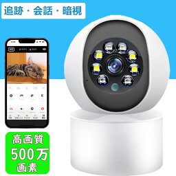 防犯カメラ 屋内 極小 500万画素 wifi ワイヤレス 家庭用 小型 首振り 赤ちゃん 子供 高齢者 双方向通話 ペットカメラ 見守りカメラ 工事不要 屋内 wifi 小型 SD録画 赤外線カメラ トレイルカメラ 玄関 猫 犬 赤外線 夜間撮影 SDカード録画