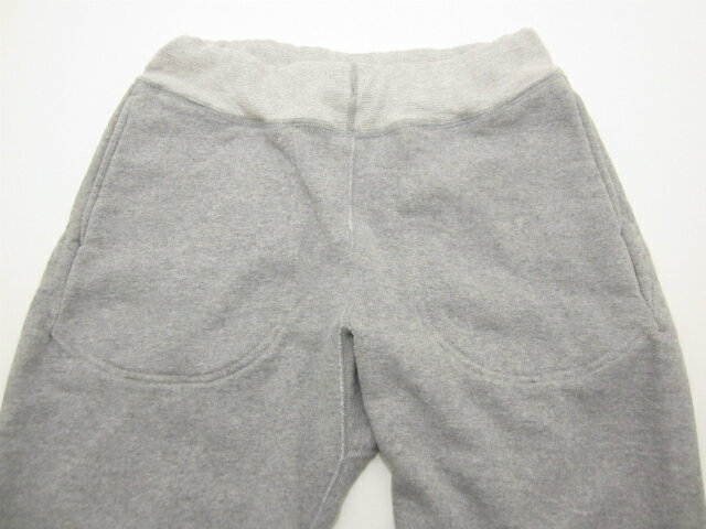 TWO MOON トゥームーン lot 10179 (杢グレー) テーパードシルエット ジョガータイプ スウェットパンツ