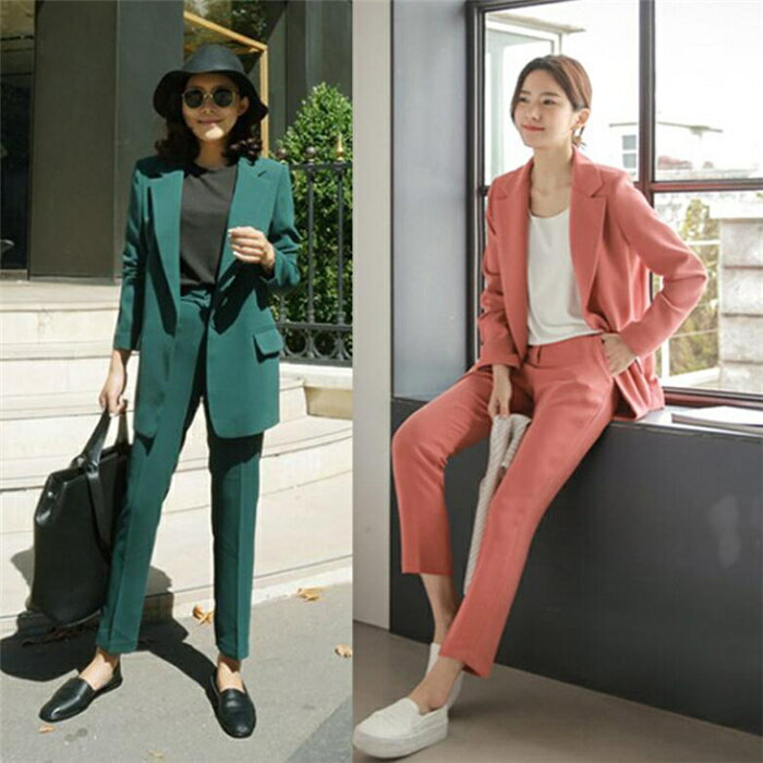 スーツ レディース パンツスーツ リクルート スーツ フォーマル 秋新作 コート セットアップ オフィス 入学式 卒業式 洗える ノーカラー ジャケット パンツ...