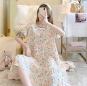 ルームウェア ワンピース レディース 可愛い パジャマ 部屋着 フレアドレス 大きいサイズ 半袖 ワンピ 外出 体型カバー 着痩せ パジャマ ギフト プレゼント...