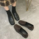 学生 ローファー シューズ レディース スクール靴 フラットシューズ エナメル レザー 高校生 学生 制服 ローヒール カジュアル 厚底靴 入学式 卒園式 通学 送料無料 黒 ブラック