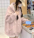 パーカー ジャケット レディース パーカー コート ゆったり アウター トレーナー 無地 フード付き カジュアル 学院 長袖 厚手 トップス おしゃれ あったか...