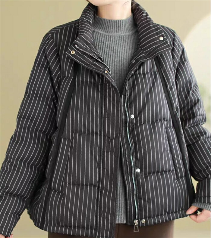 ダウンジャケット レディース ショート丈 ダウンコート ポケット付き 厚手 防寒 50%ダウン もこもこ アウター カジュアル ジャケットゆったり 無地 防寒 ...