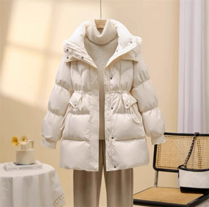 ダウンジャケット レディース ショート丈 ダウンコート ポケット付き 厚手 防寒 80%ダウン もこもこ アウター カジュアル ジャケットゆったり 無地 防寒 ...