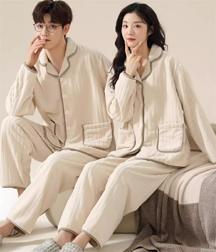 ふわふわ ペアパジャマ カップル ルームウェア 上下セット もこもこ パジャマ 長袖 ボア ナイトウェア 部屋着 可愛い 女性 男性 肌触り 裏起毛 暖かい プレゼント 2点セット 秋冬新作 体型カバー