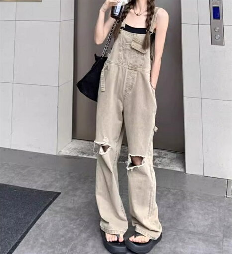 サロペット パンツ オーバーオール ボトムス レディース オールインワン ワイド サロペット ストレッチ ダメージ デニムパンツゆったり 体型カバー 可愛い 綺麗め カジュアル 夏新作 大人可愛い オシャレ送料無料! サロペット パンツ オーバーオール ボトムス レディース オールインワン ワイド サロペット ストレッチ ダメージ デニムパンツゆったり 体型カバー 可愛い 綺麗め カジュアル 夏新作 大人可愛い オシャレ送料無料!