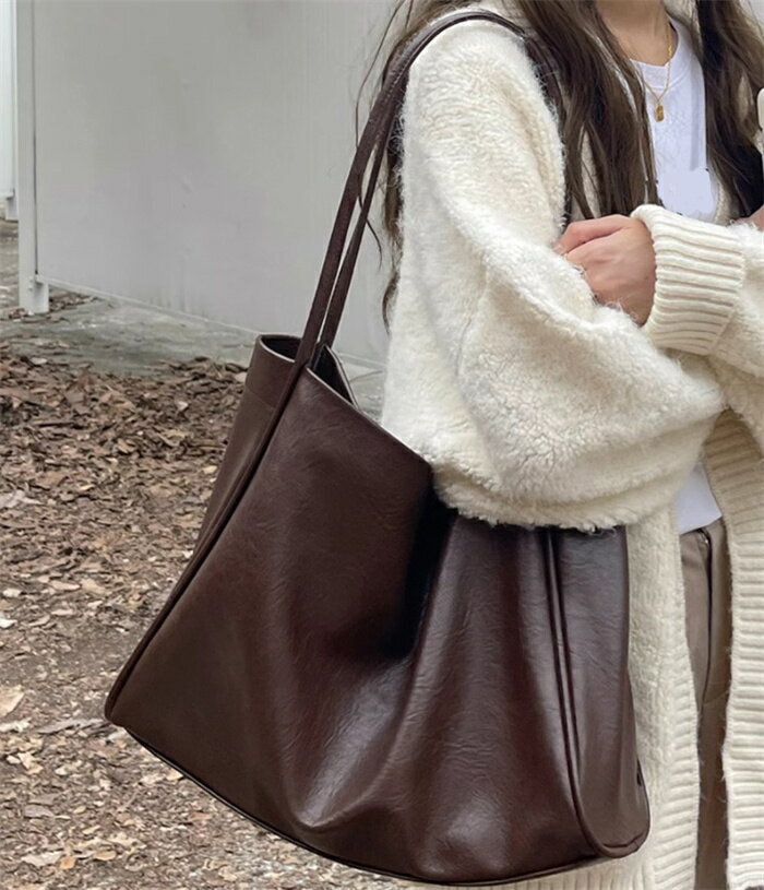 ショルダー バッグ レディース トートバッグ レ ファスナー付き かばん おしゃれ カジュアル ポケット ビジネスバッグ 大きめ 肩掛け鞄 通勤 通学 多収納 仕事用 オフィスバッグ おしゃれ 多収納 20代 30代 40代 50代 送料無料