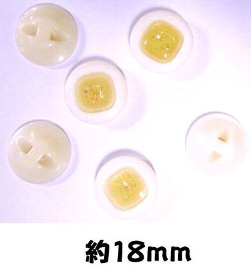 乐天商城 - ＜店頭在庫処分＞バラバラ 特価 ボタン （ 釦 ) 白／ベージュ系 （ 約18ミリ ) ぼたん 飾り オシャレ ばらボタン 綺麗