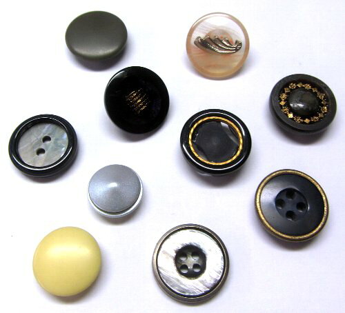 ＜店頭在庫処分 10個セット＞バラバラ 特価 ボタン （ 釦 ) 10個セット　＃558（ すべて1セット限りです。追加はありません ) ぼたん 飾り オシャレ ばらボタン 綺麗