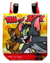 移動ポケット ( ポケットポーチ ) トムとジェリー( オレンジ 赤 系 ) ( サイズ 約12.5×14cm )ショルダー付き( ポシェット トム ジェリー トムジェリ )【メール便 ( ゆうパケット ) OK】