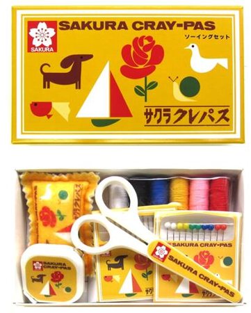 ソーイングセット サクラクレパス （ BOX型 ) （ コンパクトサイズ ) ［手芸ソーイ...