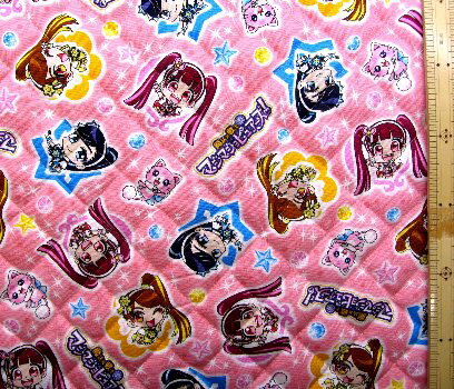 魔法×戦士 マジマジョピュアーズ！（ピンク）（材料セット レシピ付き キルティング キルト ）レッスン..