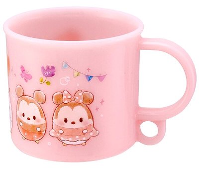 キャラクター コップ （ プラカップ ) ミッキー＆フレンズ（ ufufy(ウフフィ) ) （ ピンク ) 200ml （ランチグッズ プラコップ ) 【×メール便 （ ゆうパケット ) 不可】