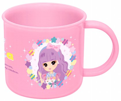 キャラクター コップ （ プラカップ ) リカちゃん 23（ ピンク系 ) 200ml( リカ りか りかちゃん ラン..