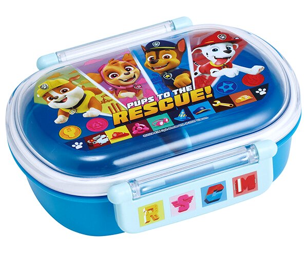 キャラクター ランチボックス （ お弁当箱 ) パウパトロール （ パウ・パトロール 25 青/薄ブルー系 ) （ 360ml ) （ パウパト ランチグッズ 食器 ランチ お弁当 遠足 給食 子供 ) 【×メール便 （ ゆうパケット ) 不可】