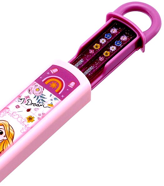 キャラクター 引フタ箸箱セット （ お箸 ) ディズニープリンセス （ ラプンツェル ...